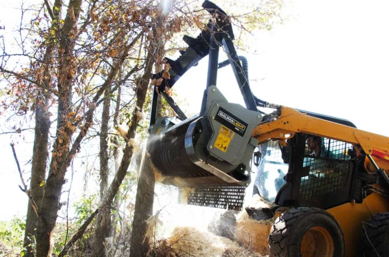 Baumalight forestry mulcher for skid steer attachments