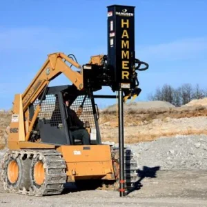 Danuser Hammer SM40 Hydraulic Post Driver