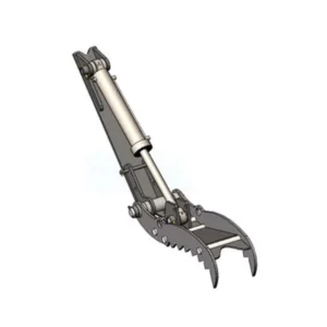 IS Attachments HT1240 Weld-On Hydraulic Excavator Thumb